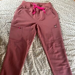 FIGS high waisted yola in mauve